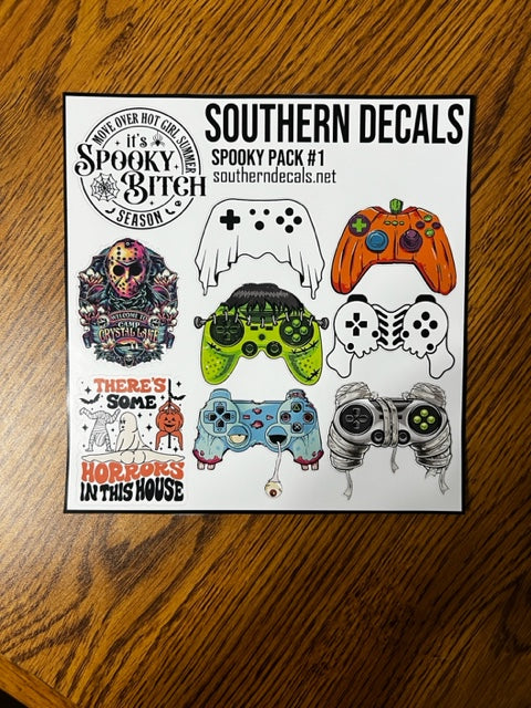 Spooky Sticker Sheet #1